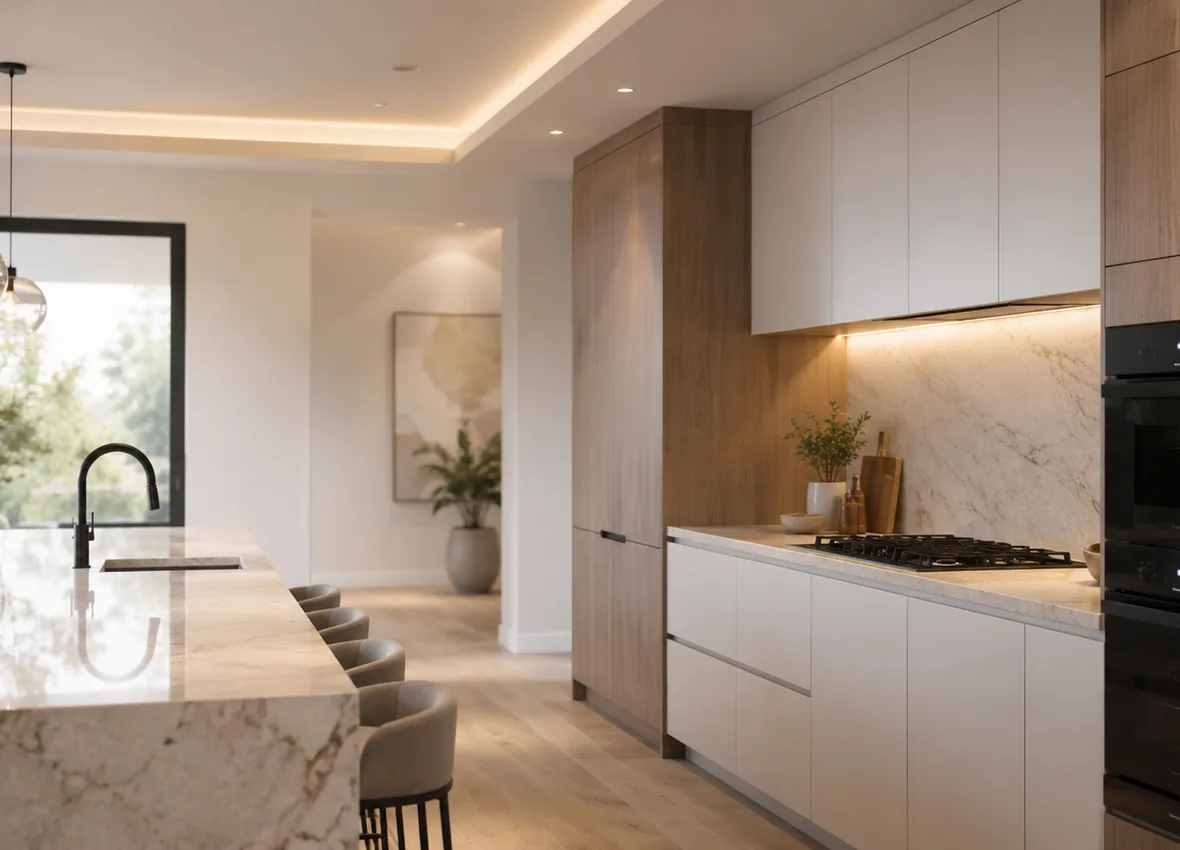 Modern kitchen renovation