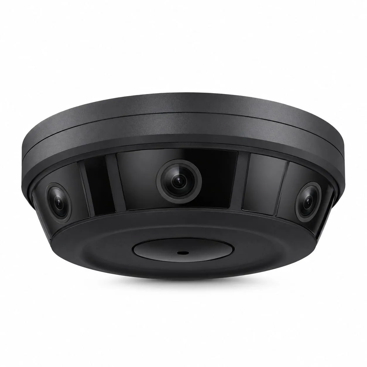 PoE security camera with power and data over single cable