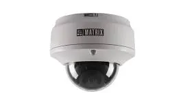 Dome security camera for indoor and outdoor use
