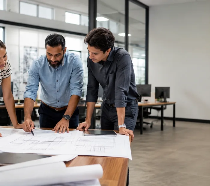 Modern office for business clients