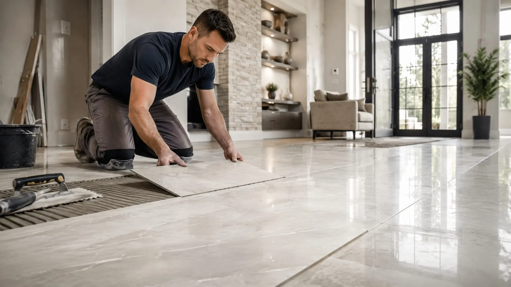 Flooring installation near me - hardwood, laminate, vinyl, tile