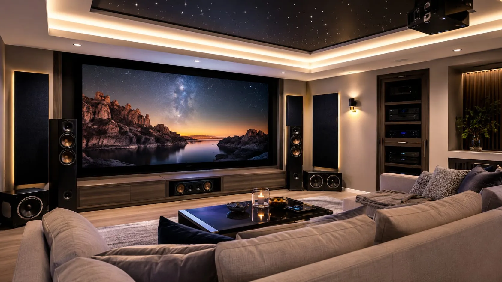 Home theatre installation near me - surround sound setup