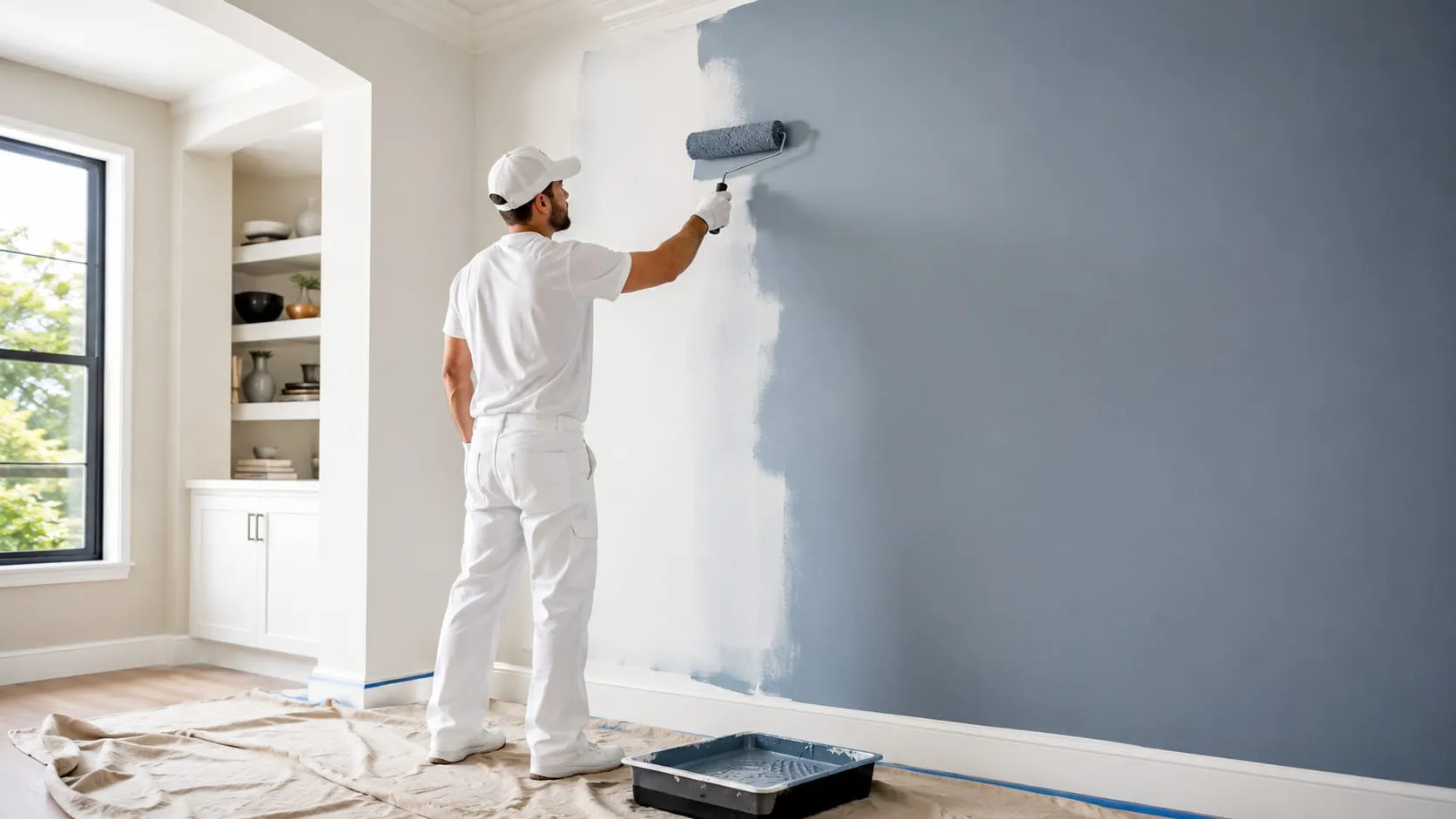 Painting contractors near me - interior and exterior house painters