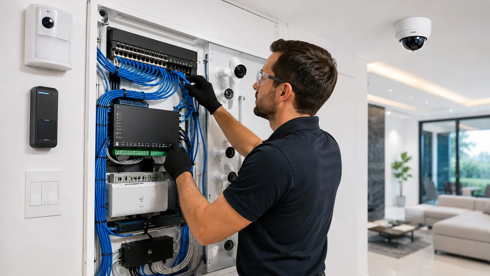 Security systems and low voltage contractor near me